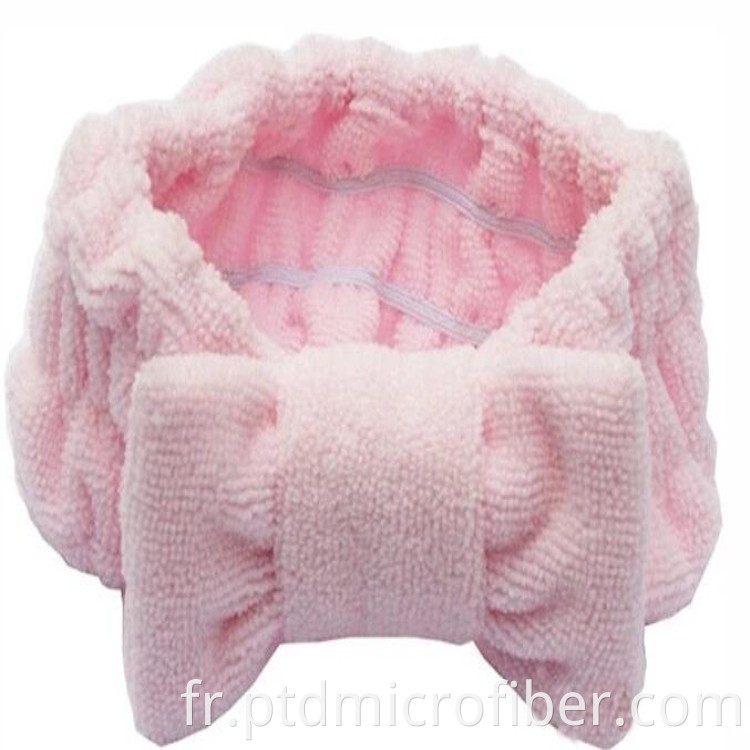 microfiber beauty headband